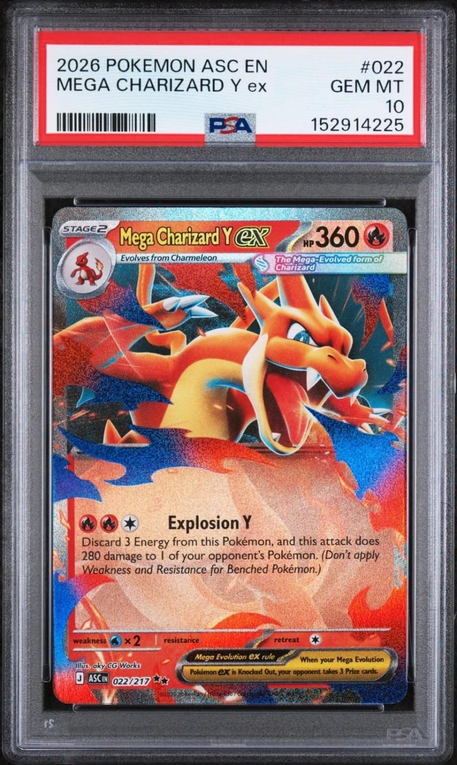 Mega Charizard Y Ex