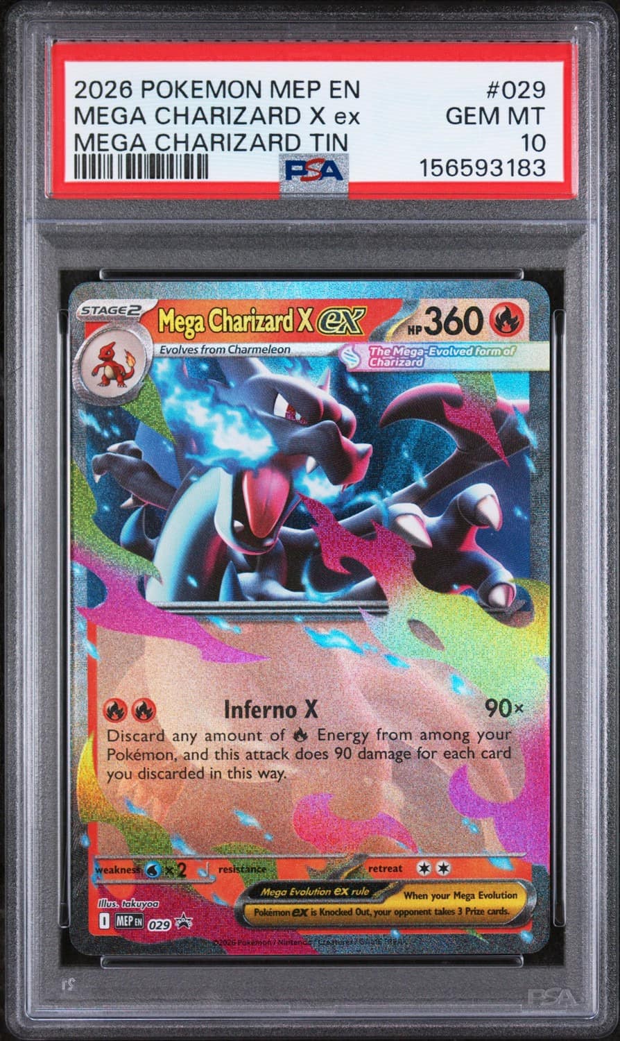 Mega Charizard X Ex