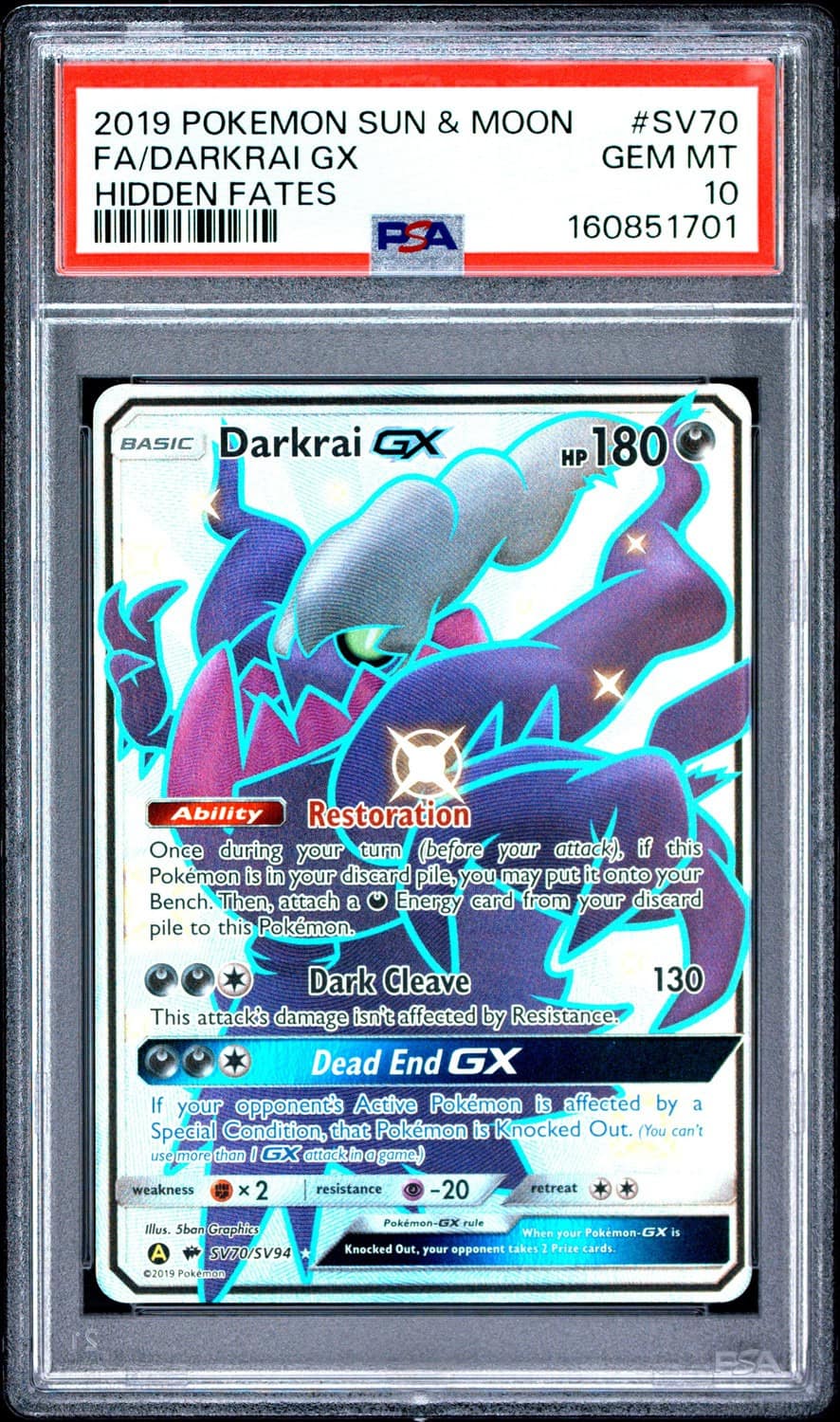 Darkrai Gx