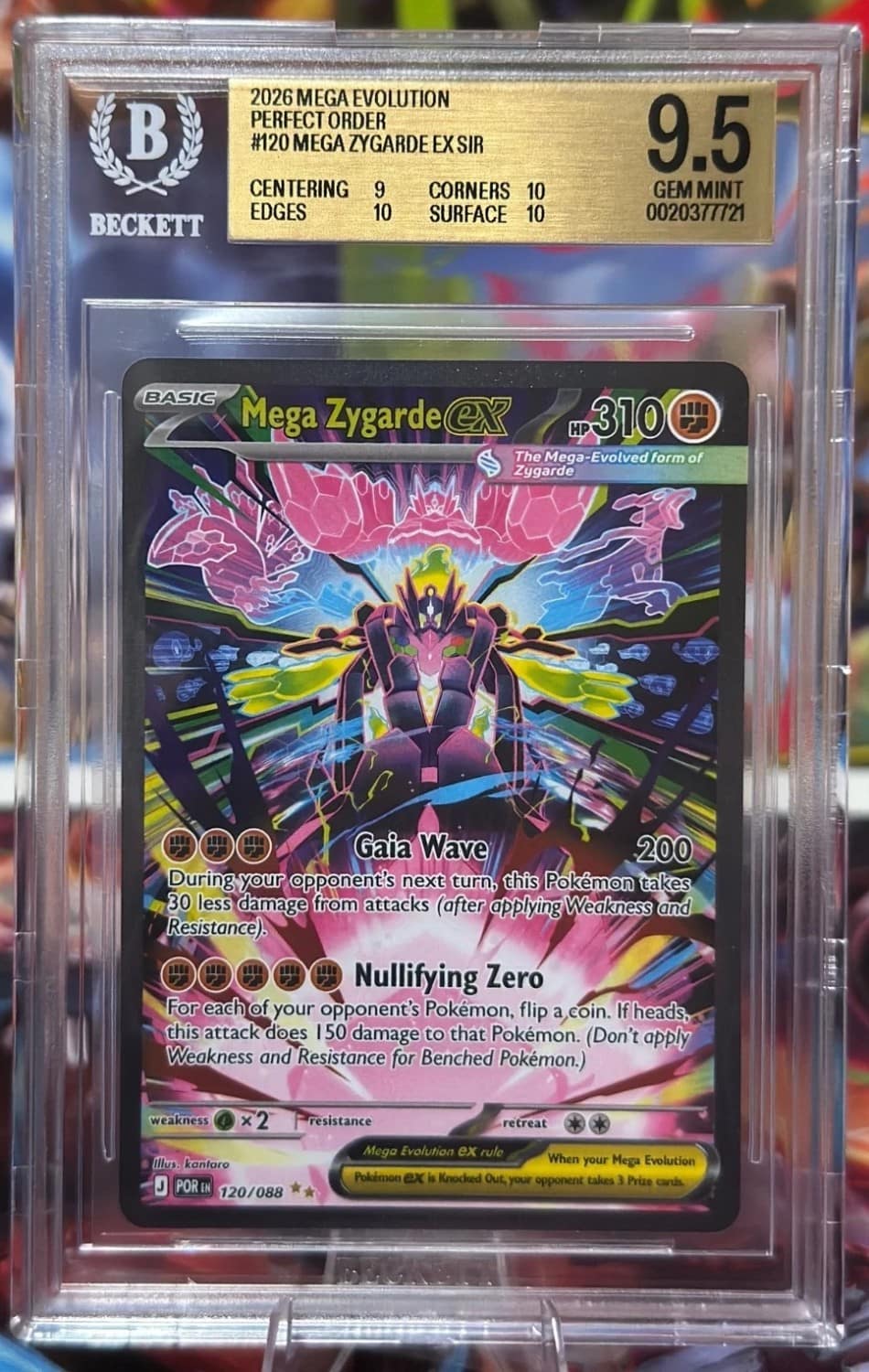 Mega Zygarde Ex