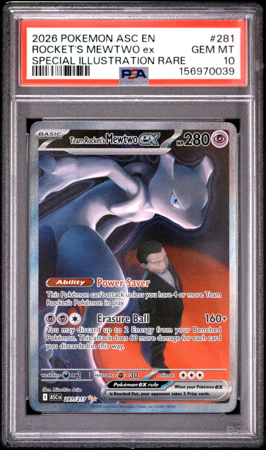 Rocket'S Mewtwo Ex