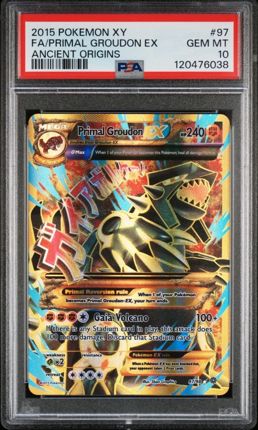Primal Groudon Ex