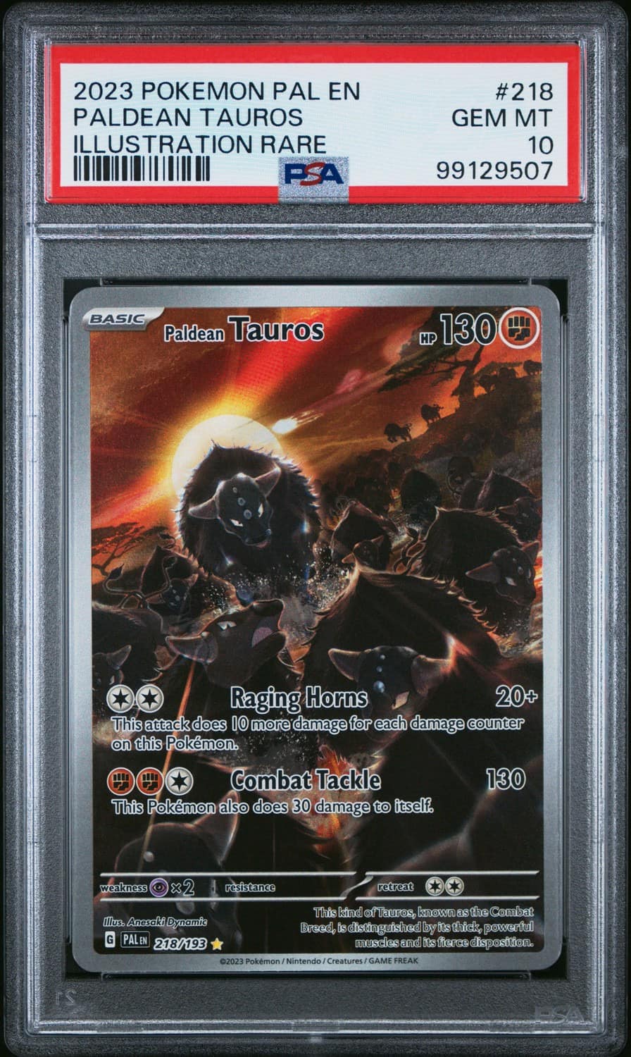 Paldean Tauros