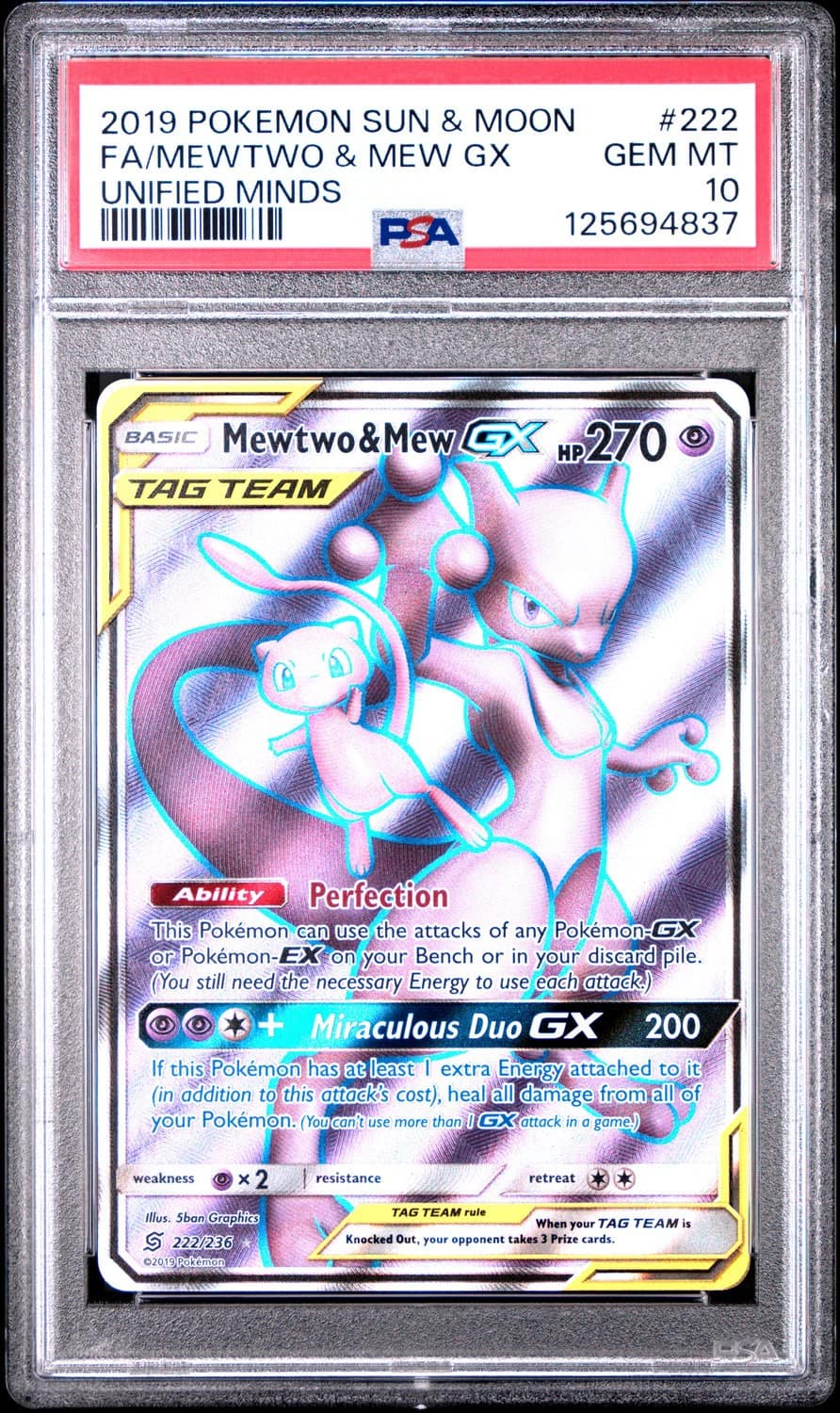 Mewtwo & Mew Gx