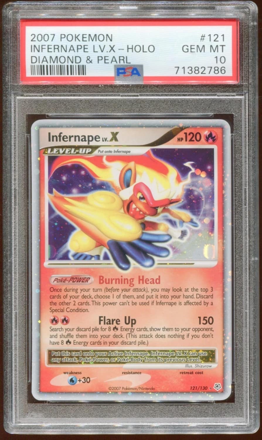 Infernape Lv.x
