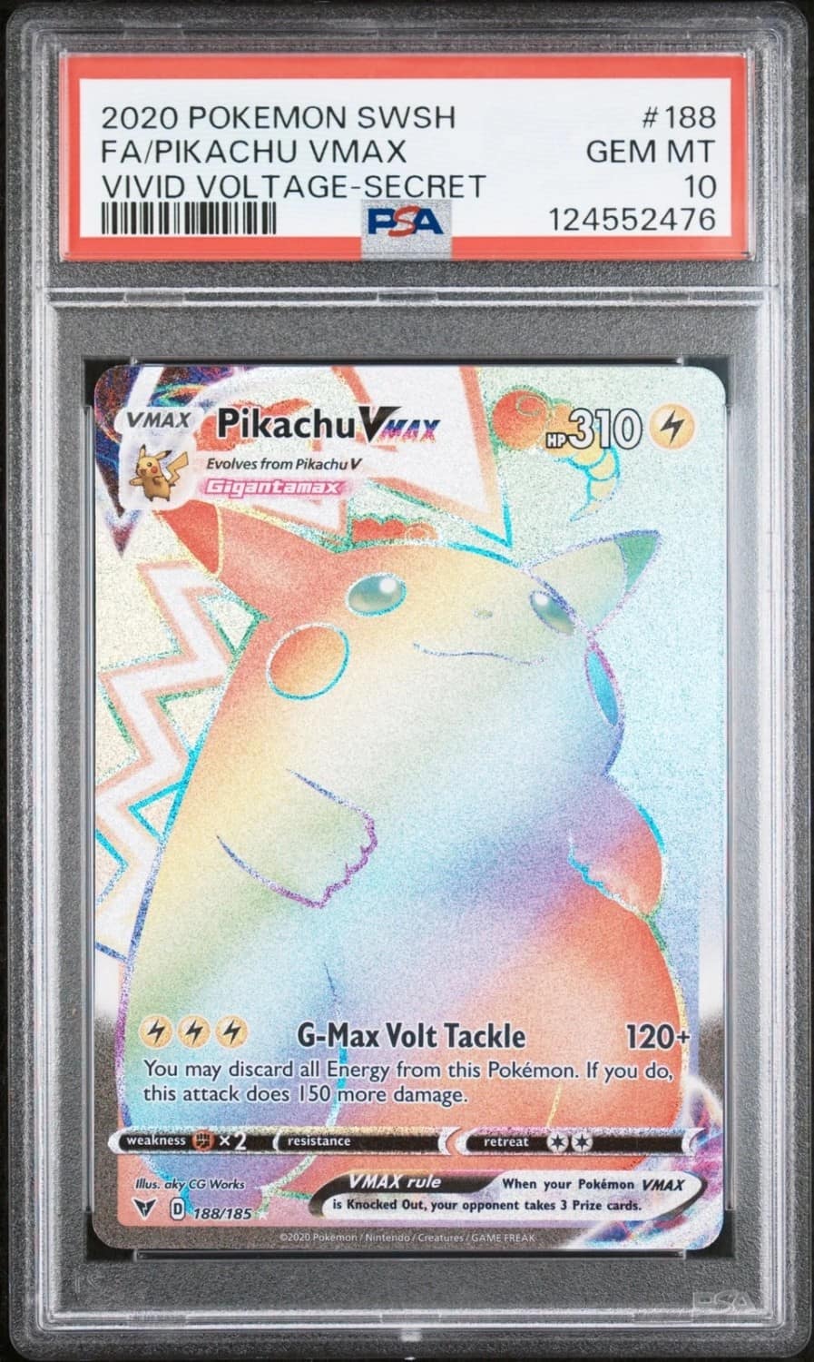 Pikachu Vmax