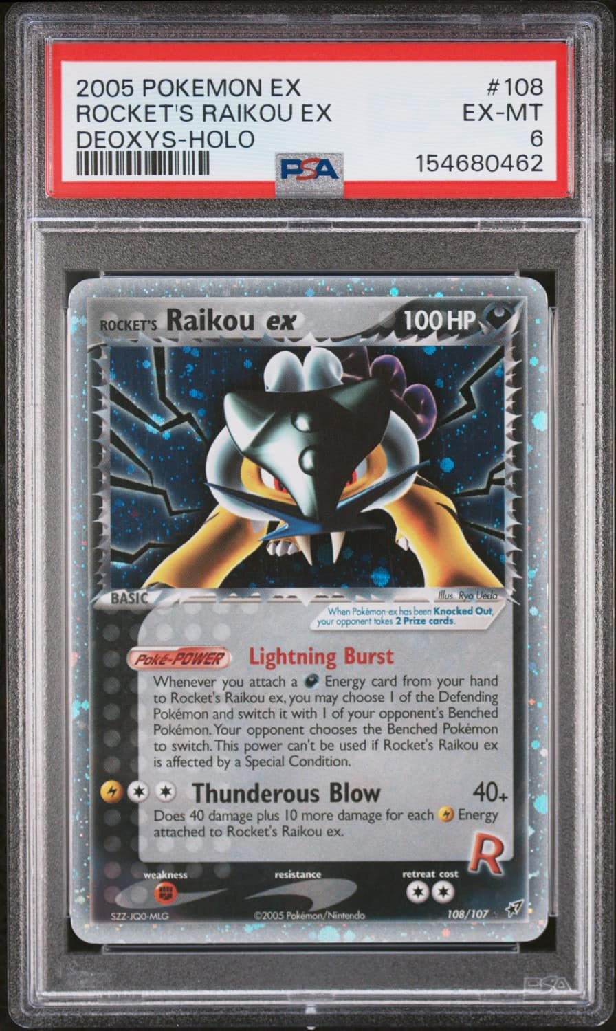 Rocket'S Raikou Ex