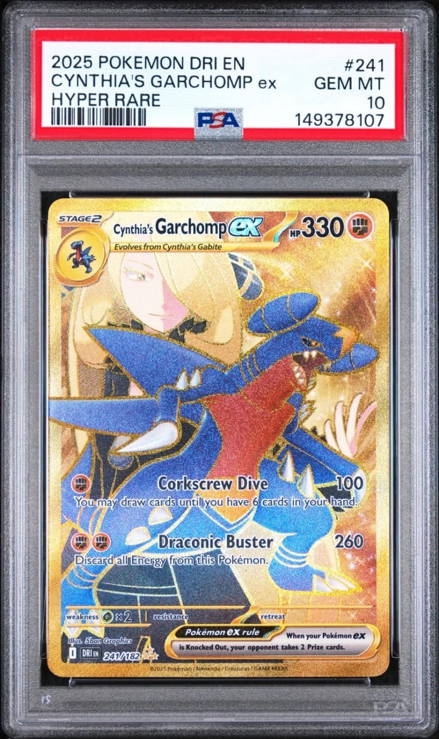 Cynthia'S Garchomp Ex