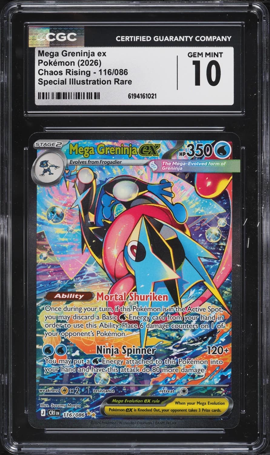 Mega Greninja Ex