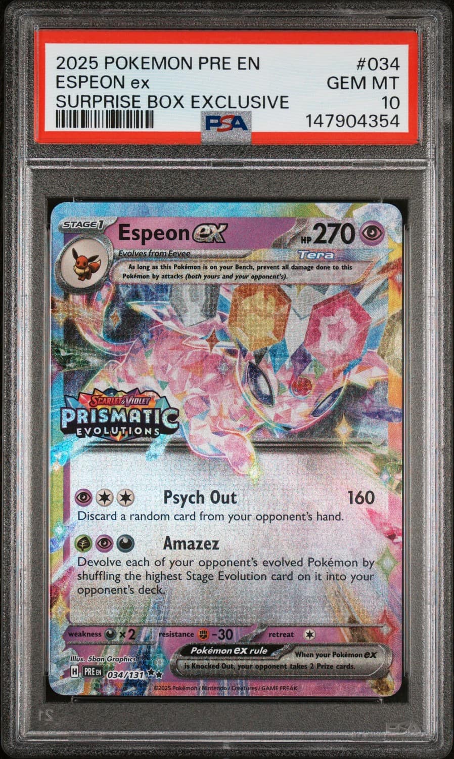 Espeon Ex