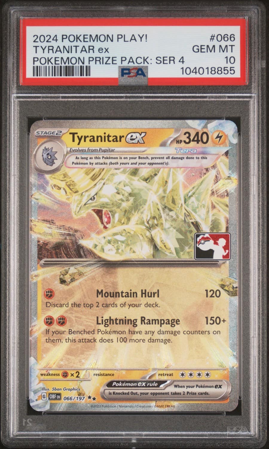 Tyranitar Ex
