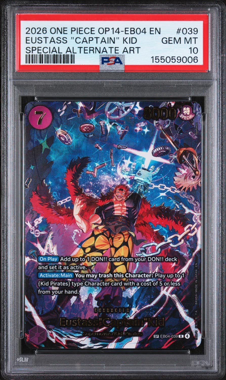 Eustass "captain" Kid