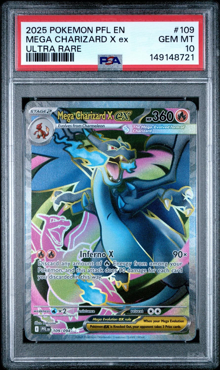 Mega Charizard X Ex