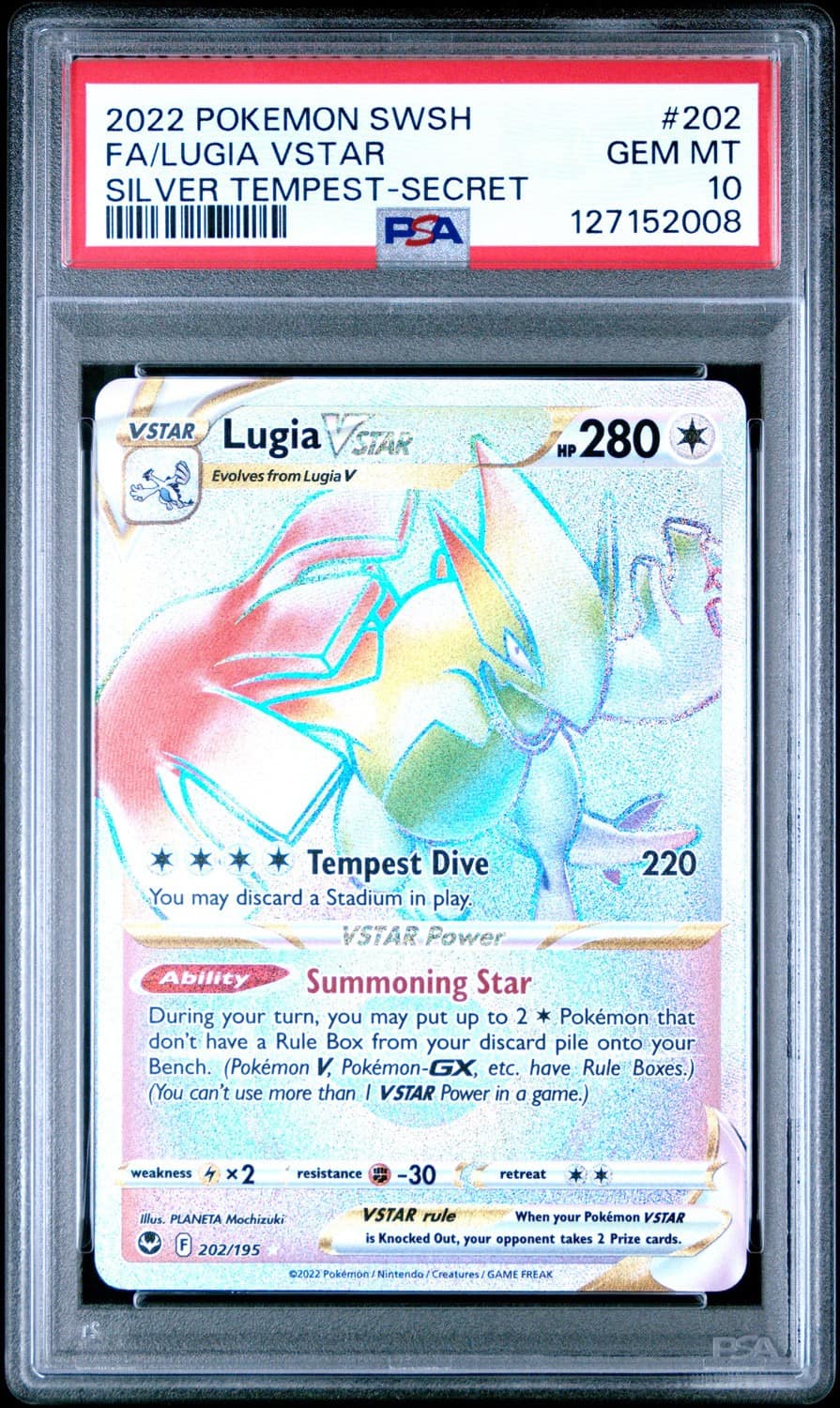 Lugia Vstar