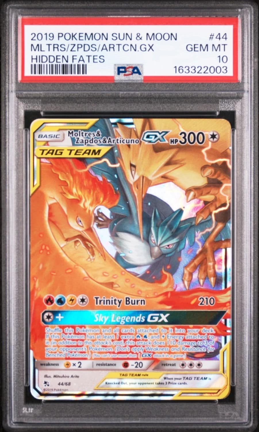 Moltres & Zapdos & Articuno Gx