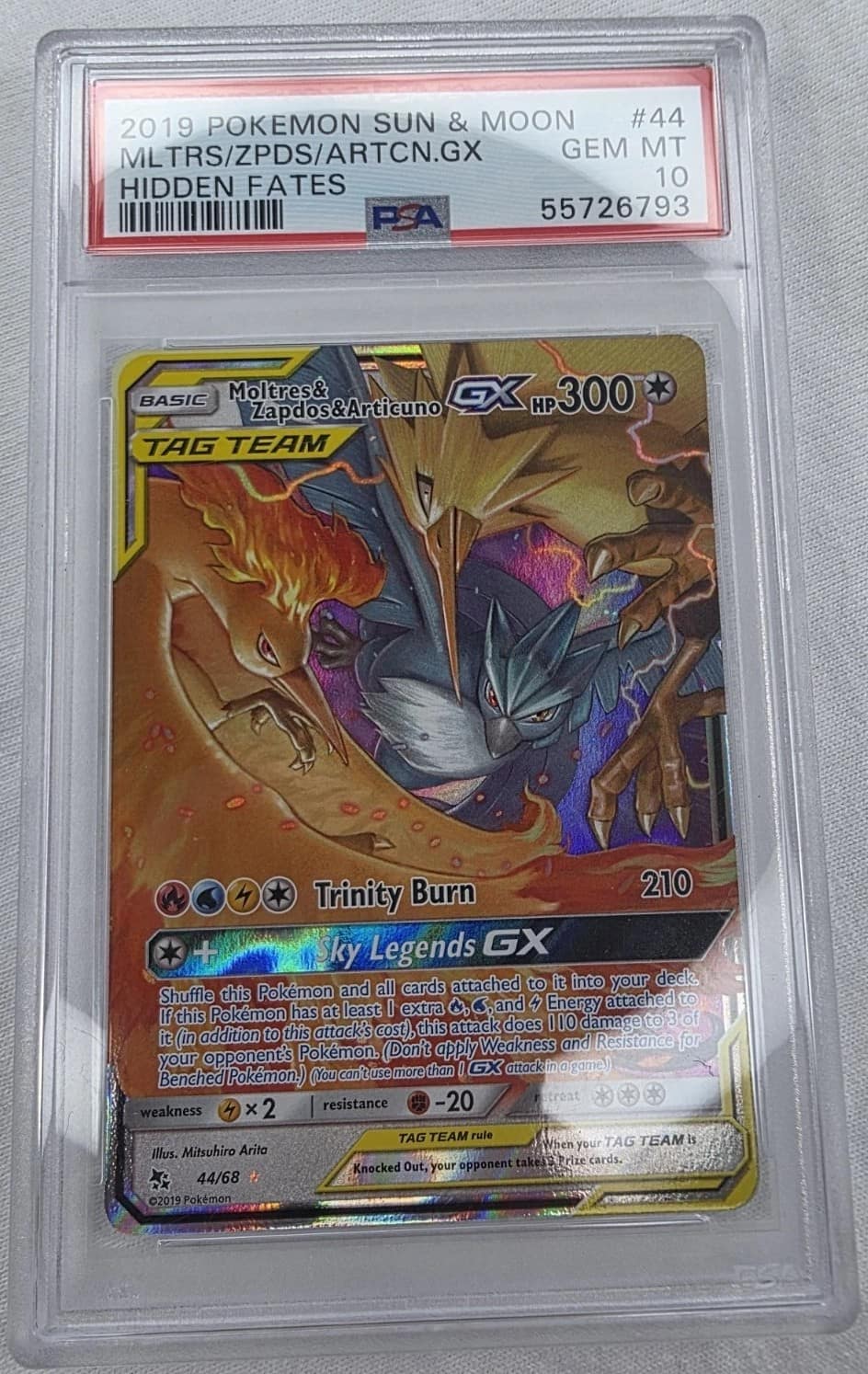 Moltres & Zapdos & Articuno Gx