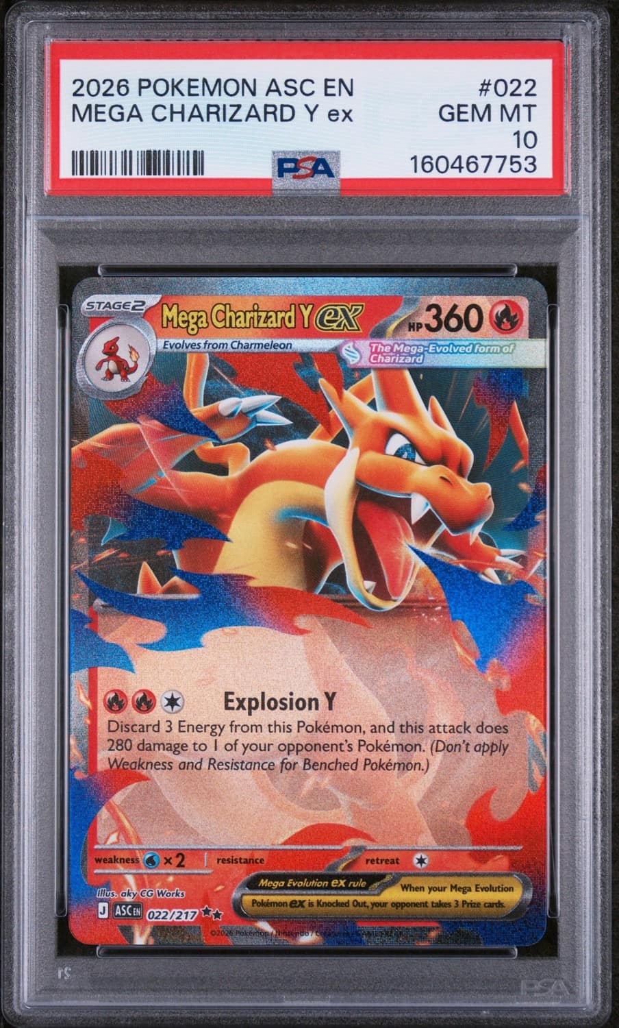 Mega Charizard Y Ex