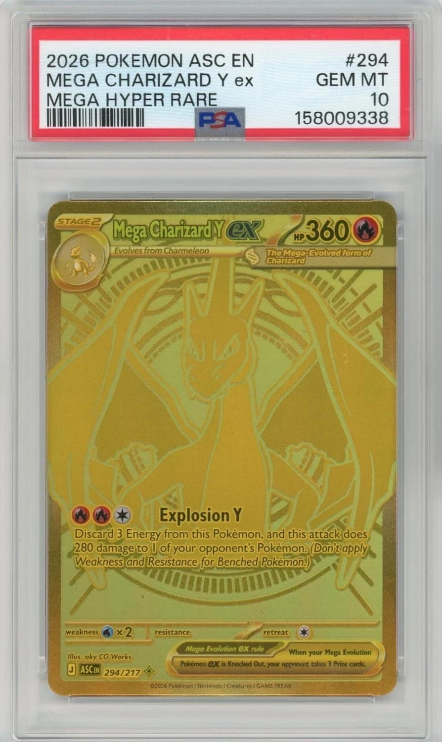 Mega Charizard Y Ex