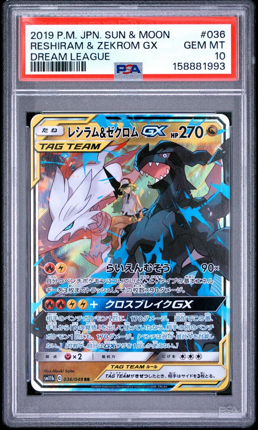 Reshiram & Zekrom Gx