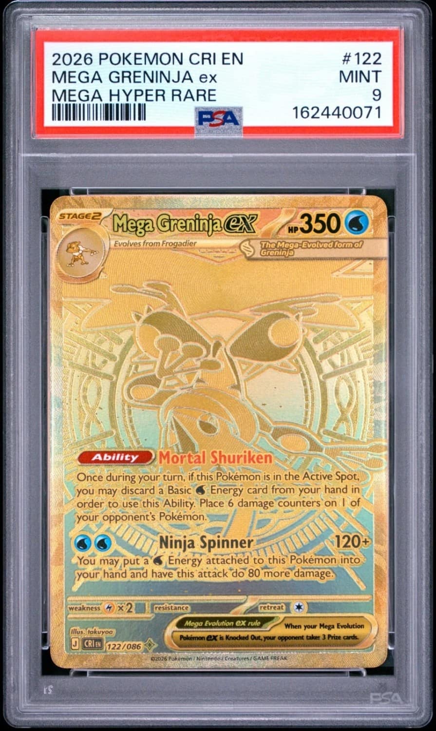 Mega Greninja Ex