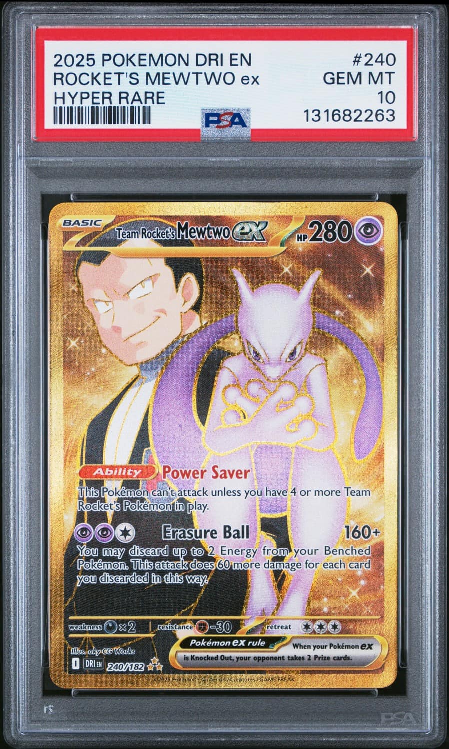 Rocket'S Mewtwo Ex