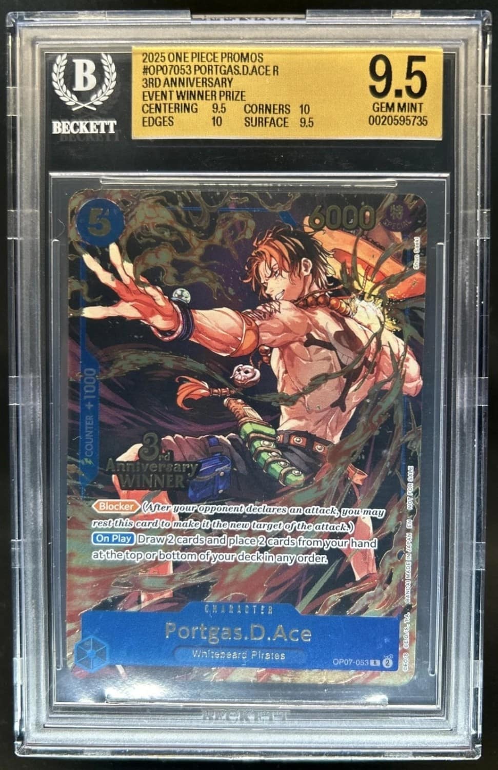 Portgas.d.ace R/(3rd Anniversary Event )
