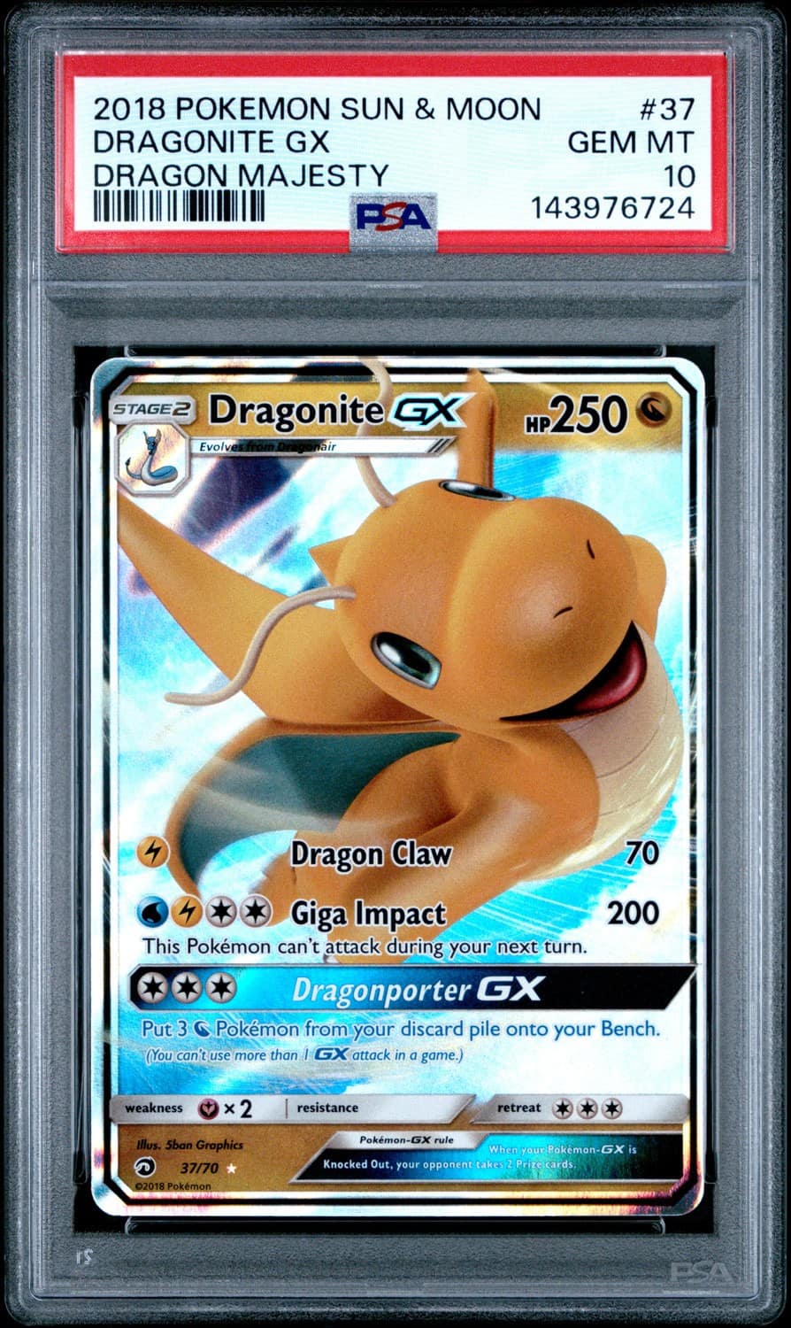Dragonite Gx