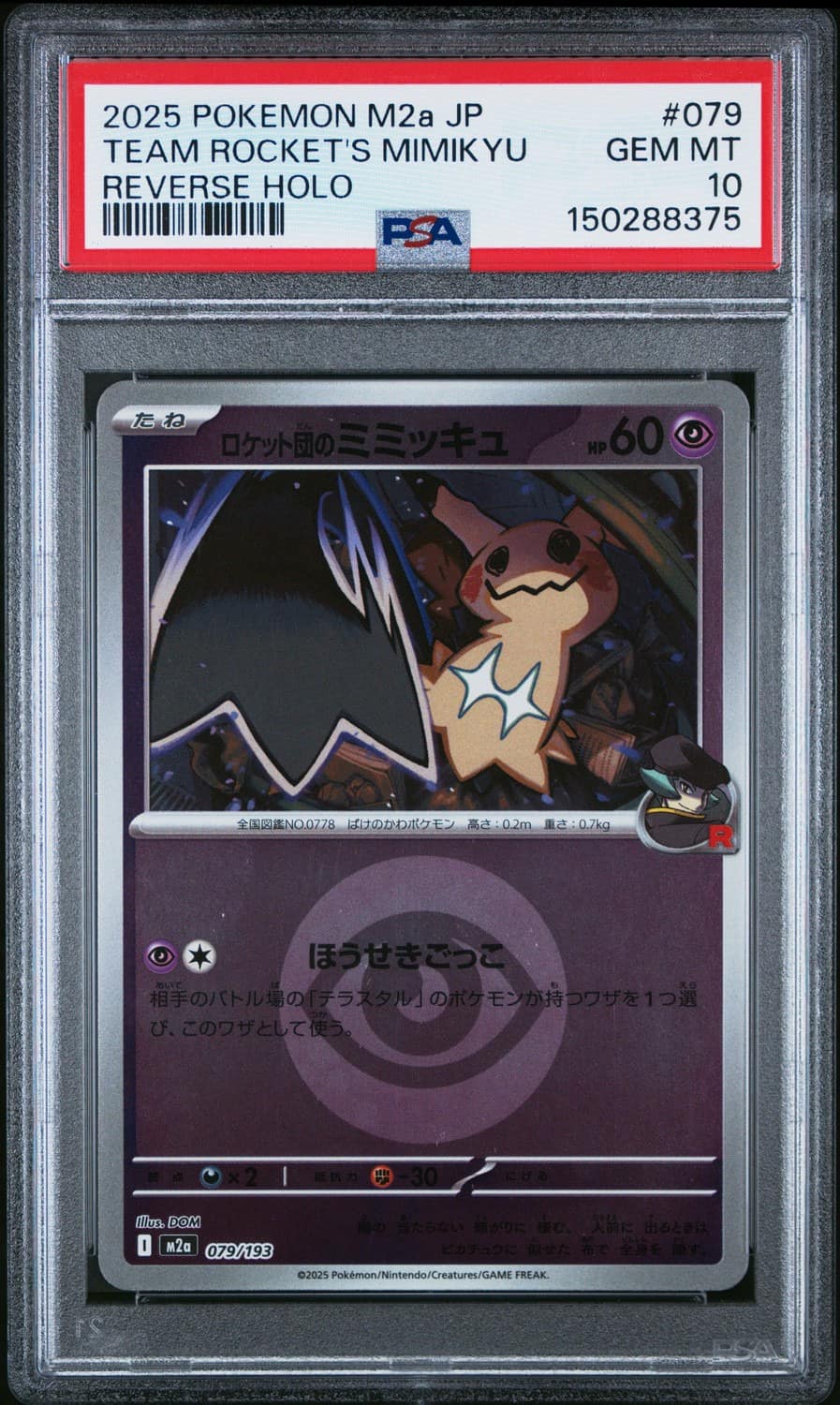 Team Rocket'S Mimikyu