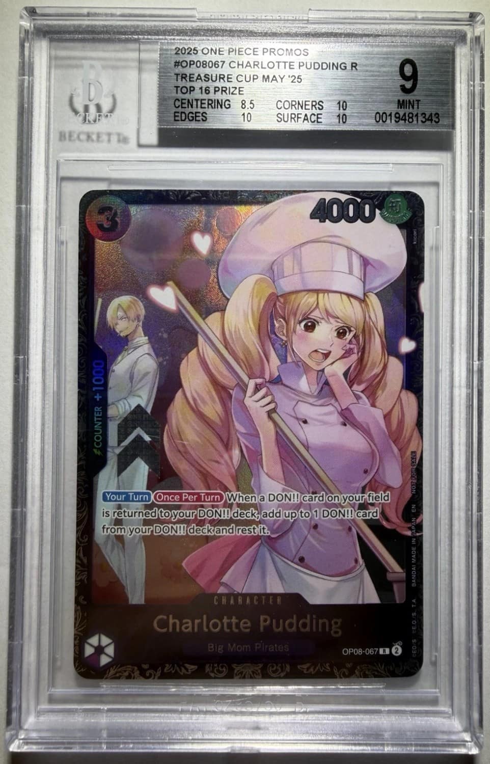 Charlotte Pudding