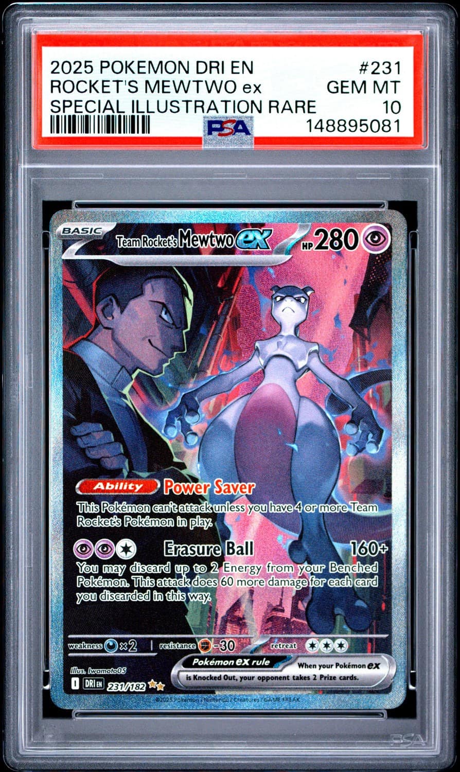 Rocket'S Mewtwo Ex