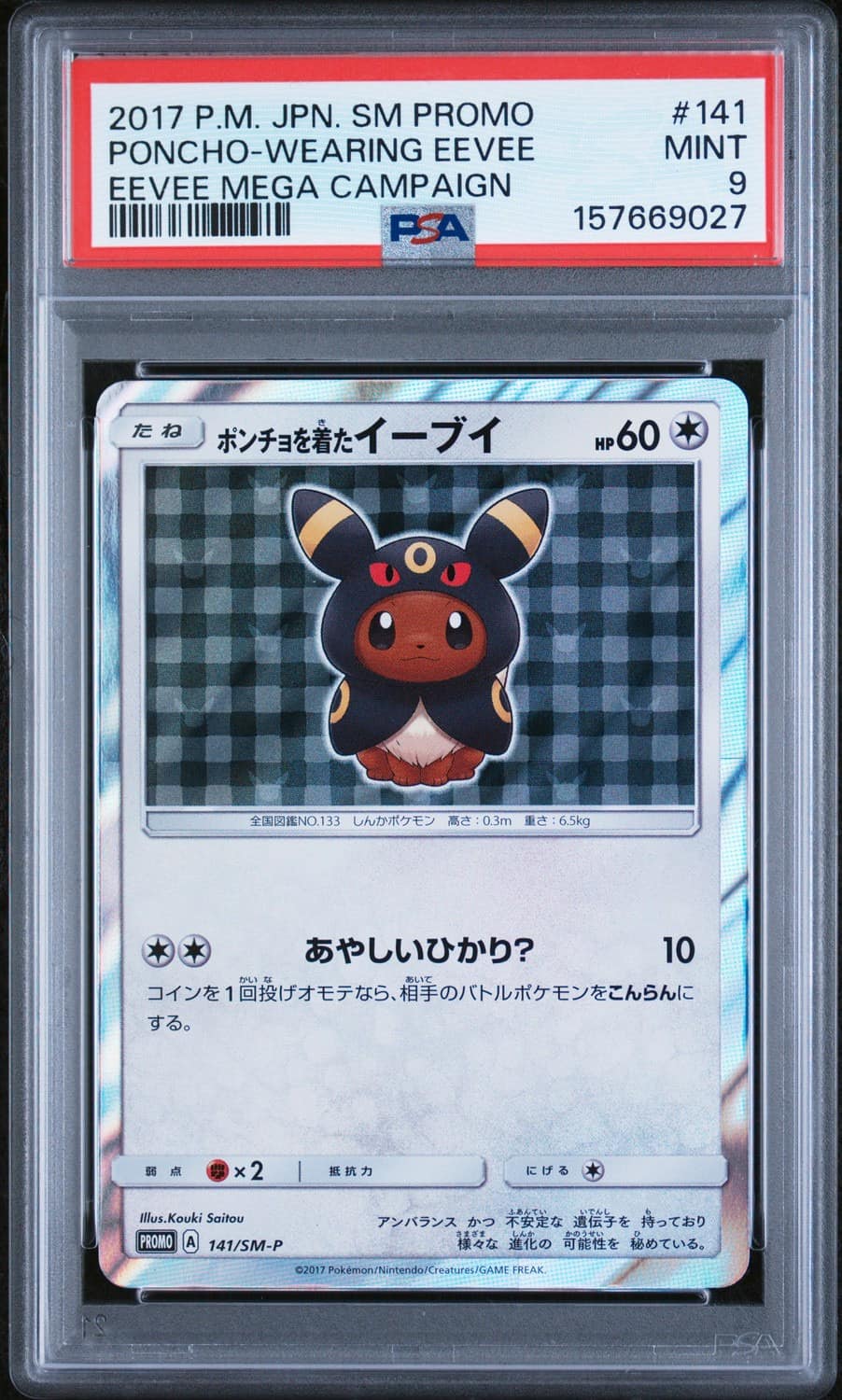 Poncho-Wearing Eevee