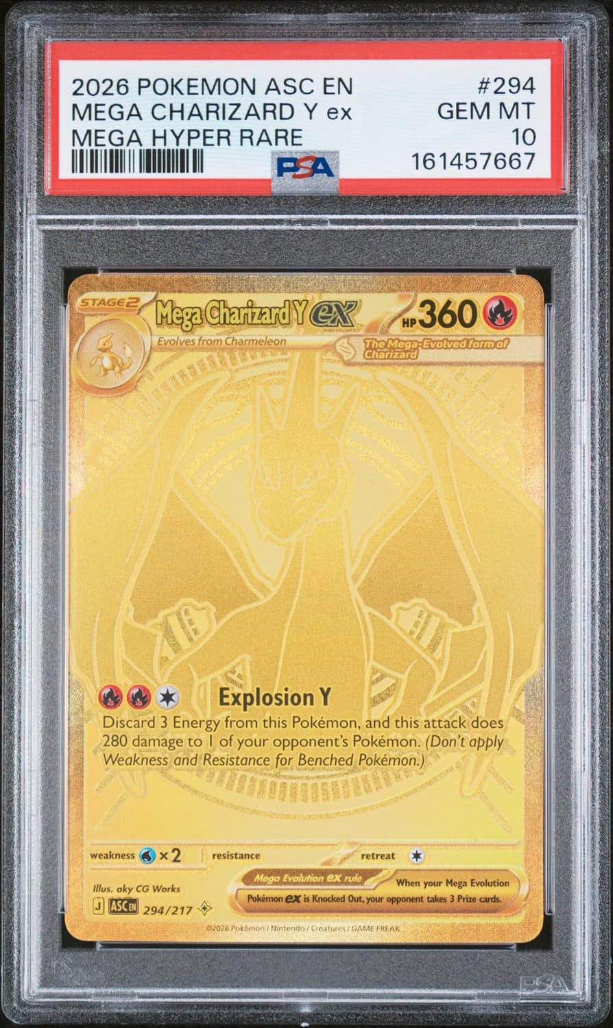 Mega Charizard Y Ex