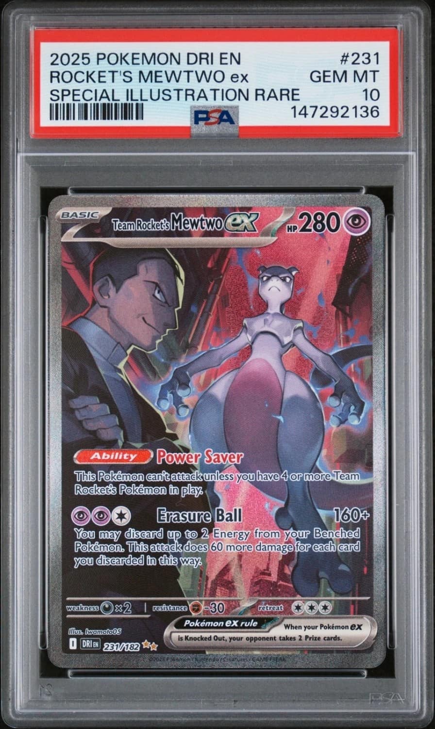 Rocket'S Mewtwo Ex