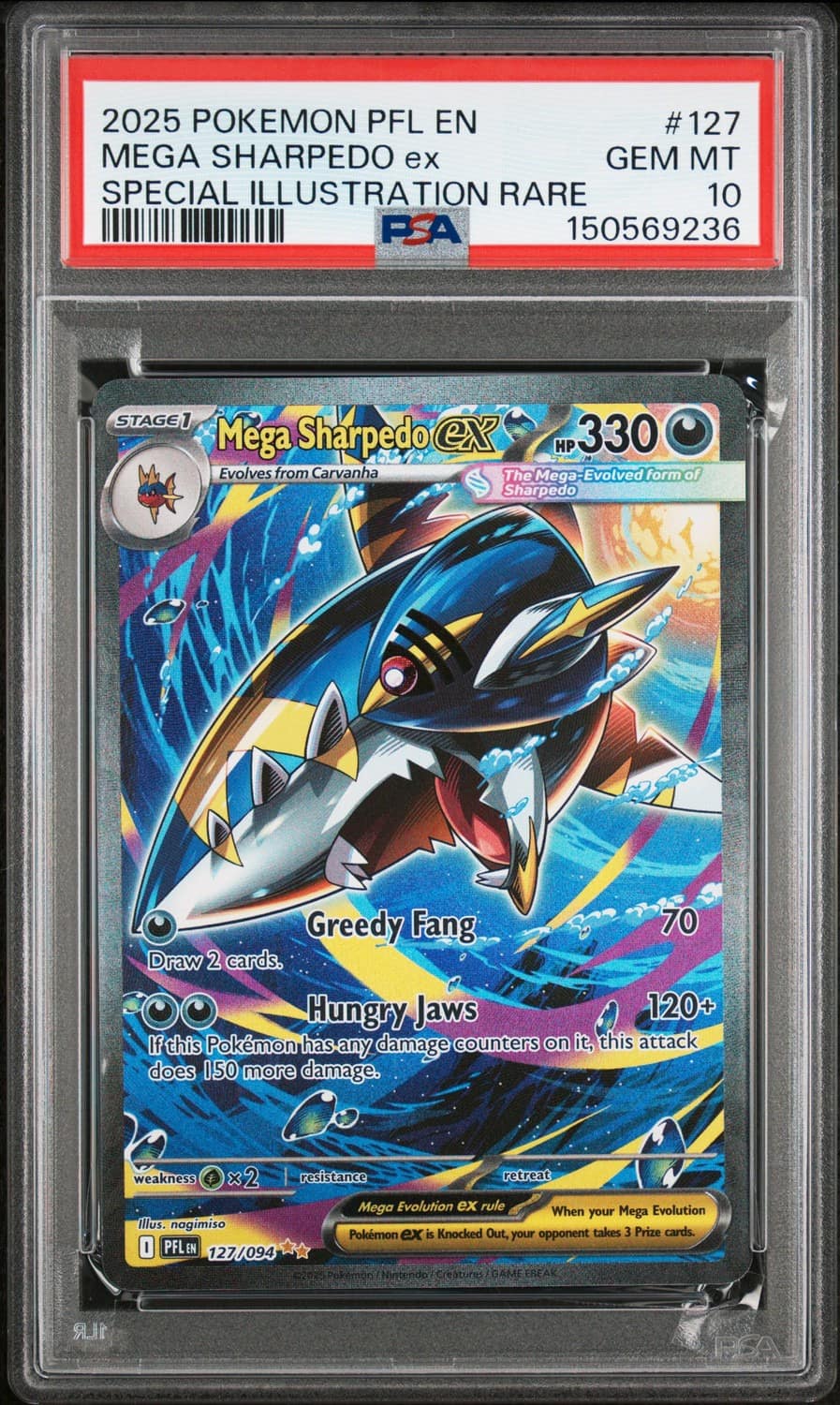 Mega Sharpedo Ex
