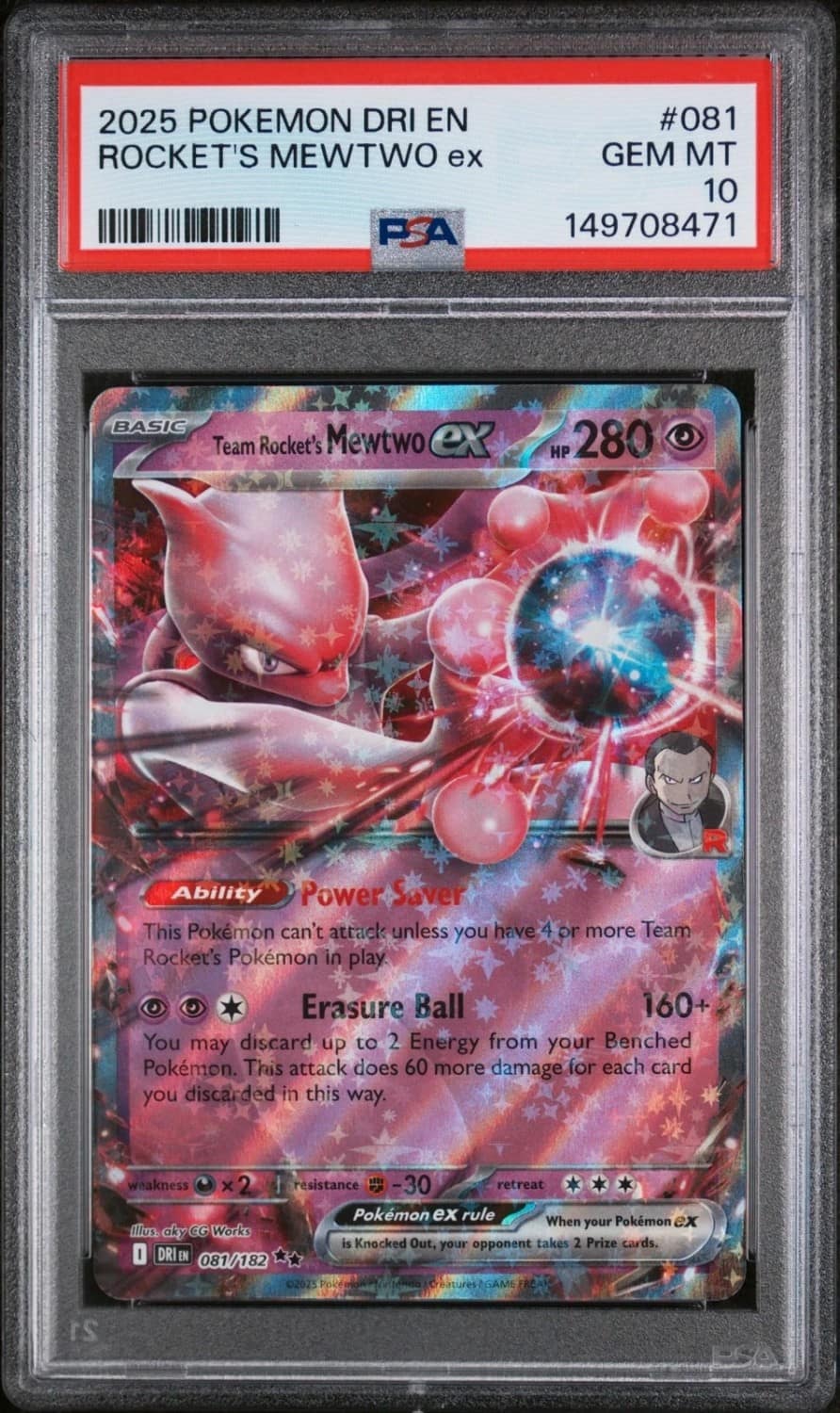 Rocket'S Mewtwo Ex