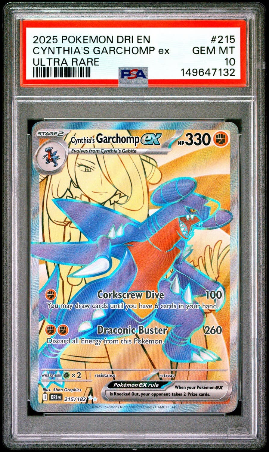 Cynthia'S Garchomp Ex