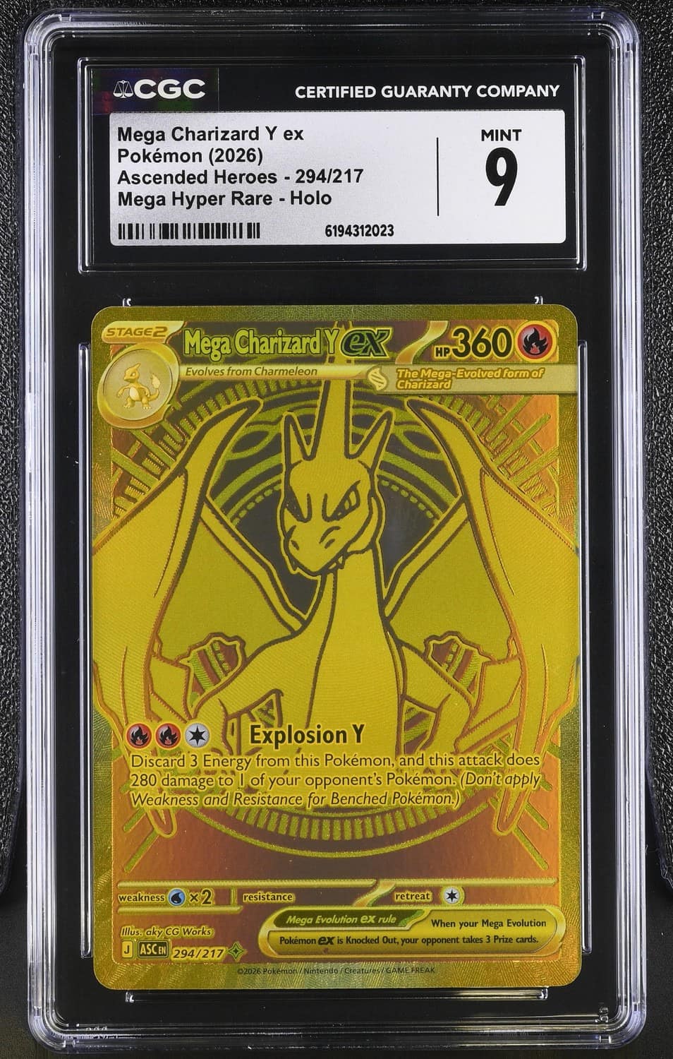 Mega Charizard Y Ex