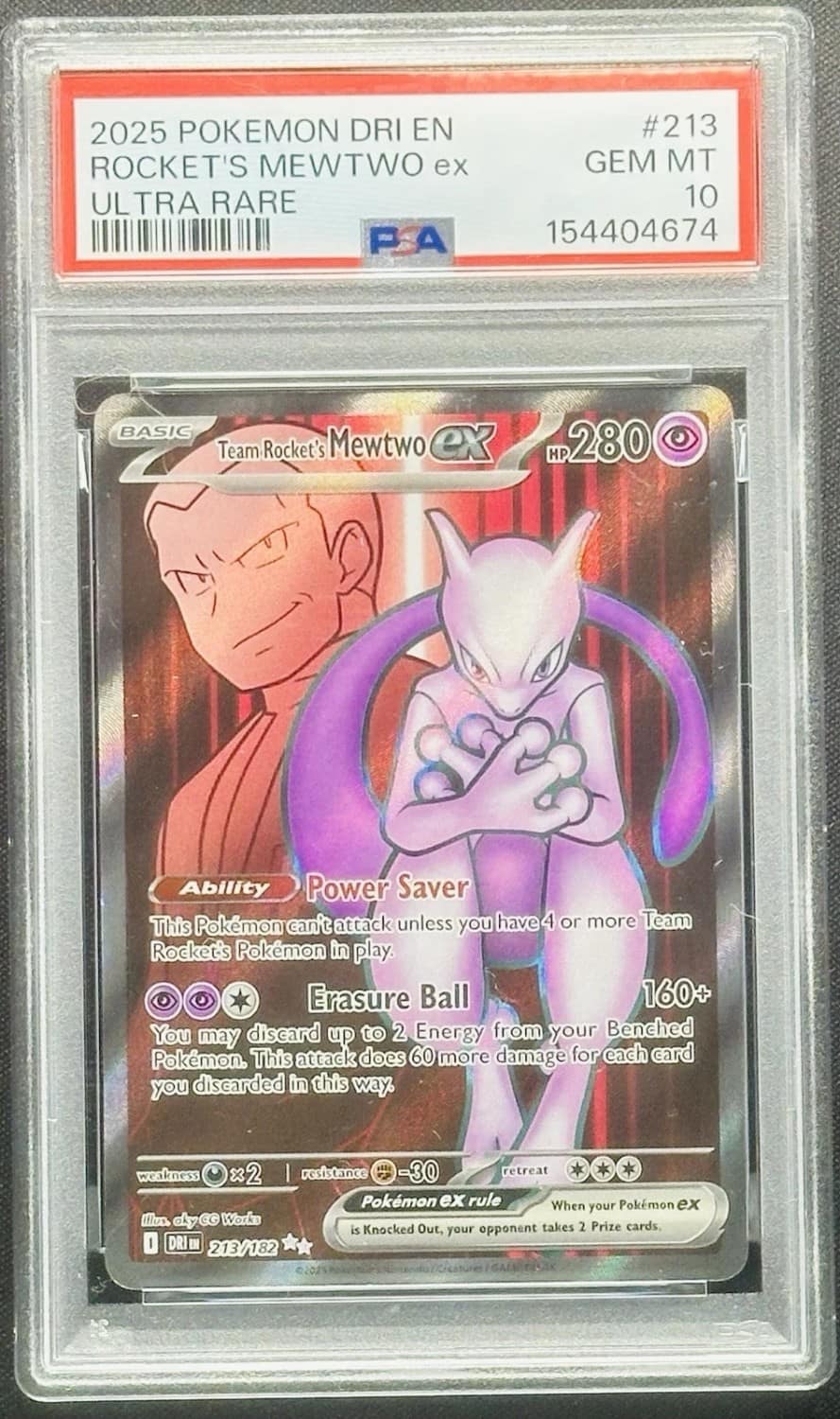 Rocket'S Mewtwo Ex