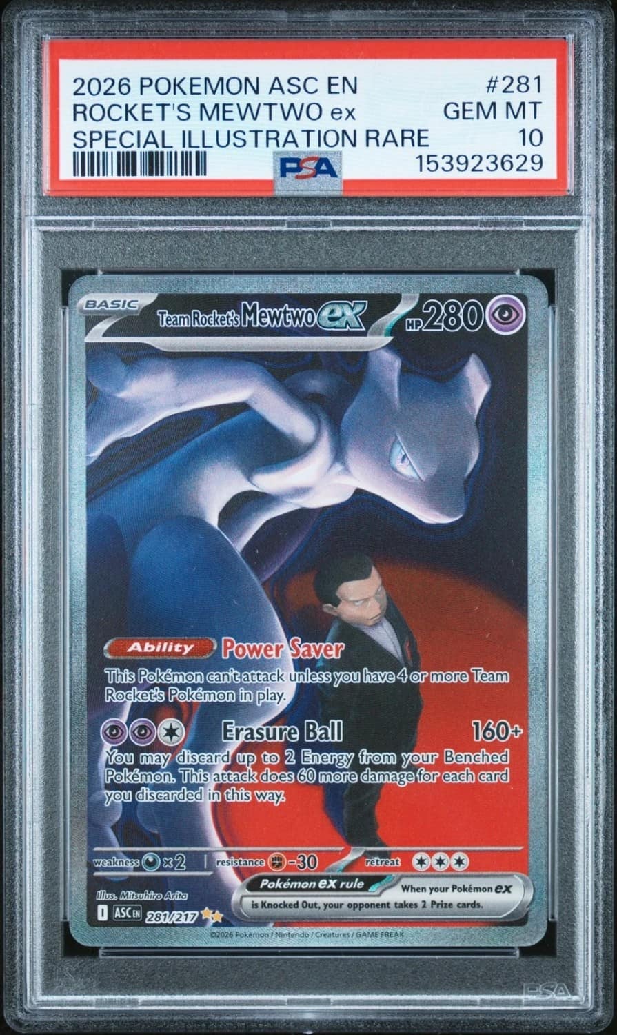 Rocket'S Mewtwo Ex