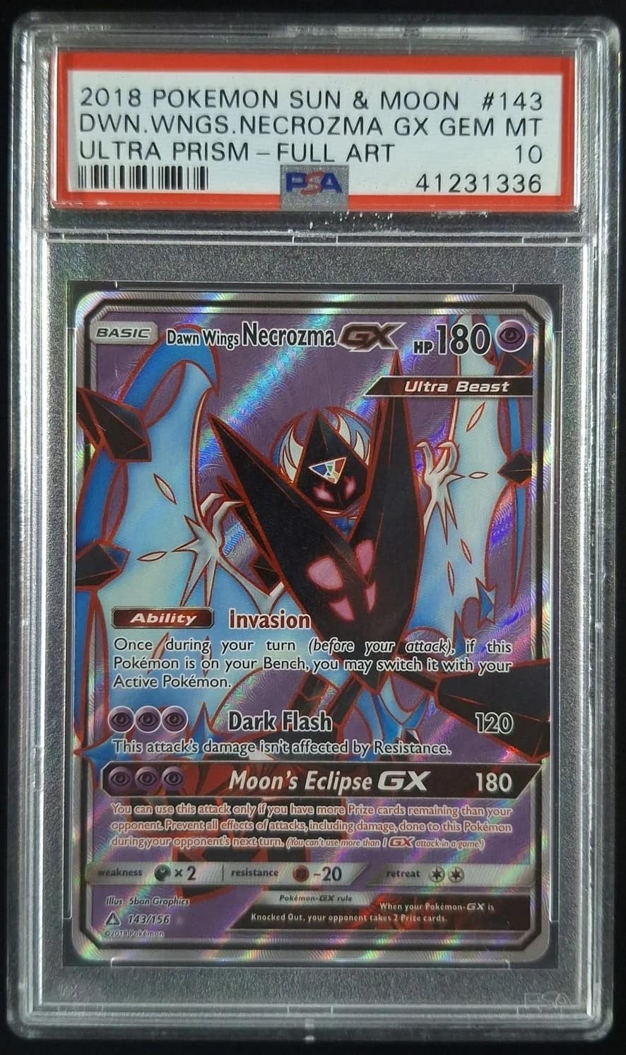 Dawn Wings Necrozma Gx