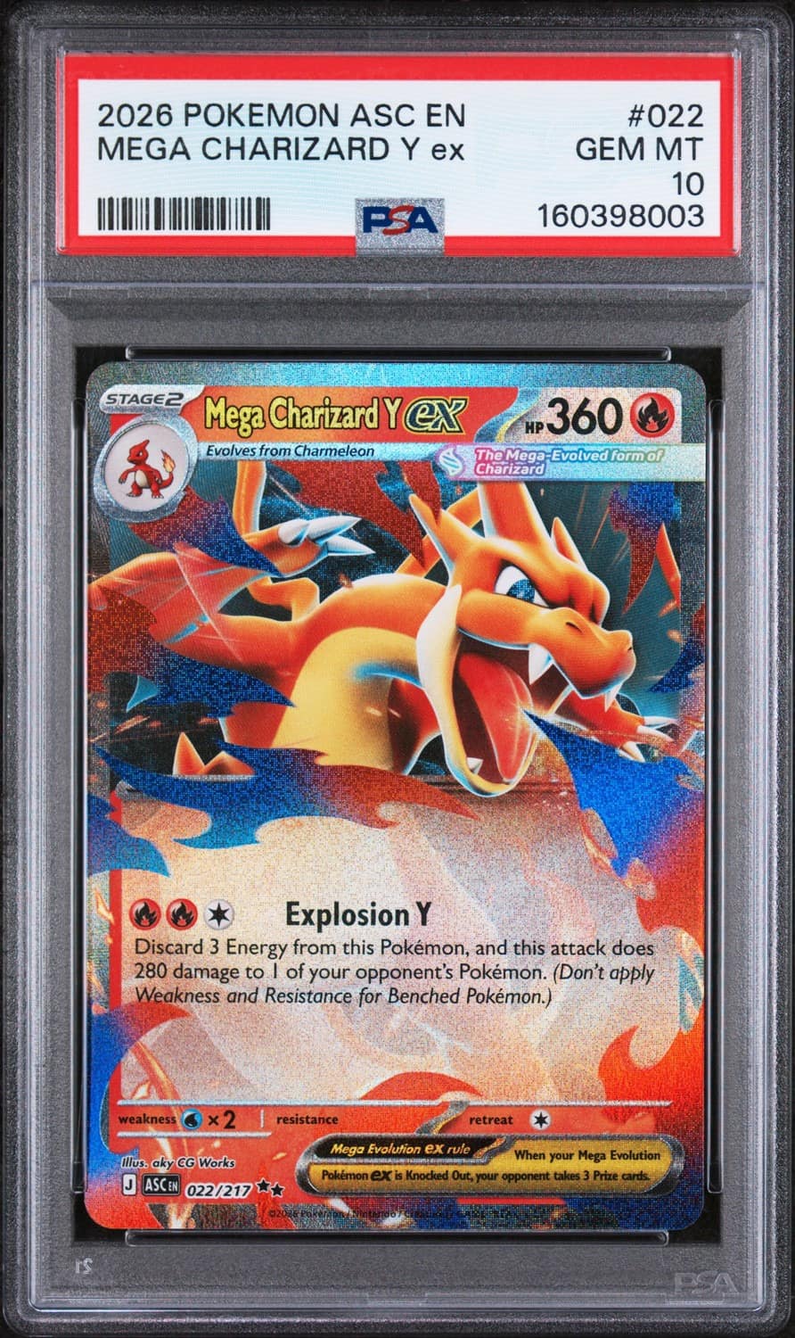 Mega Charizard Y Ex