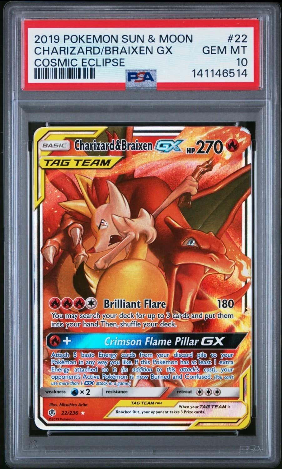 Charizard/braixen Gx