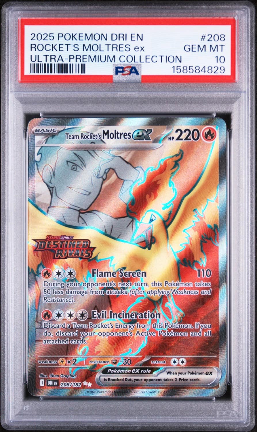 Rocket'S Moltres Ex