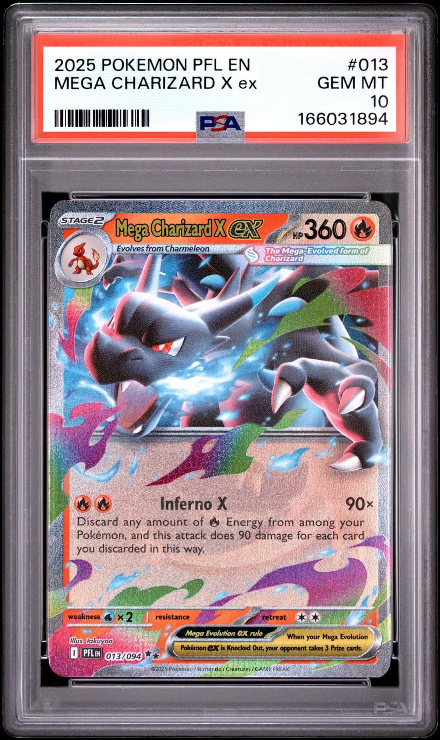 Mega Charizard X Ex