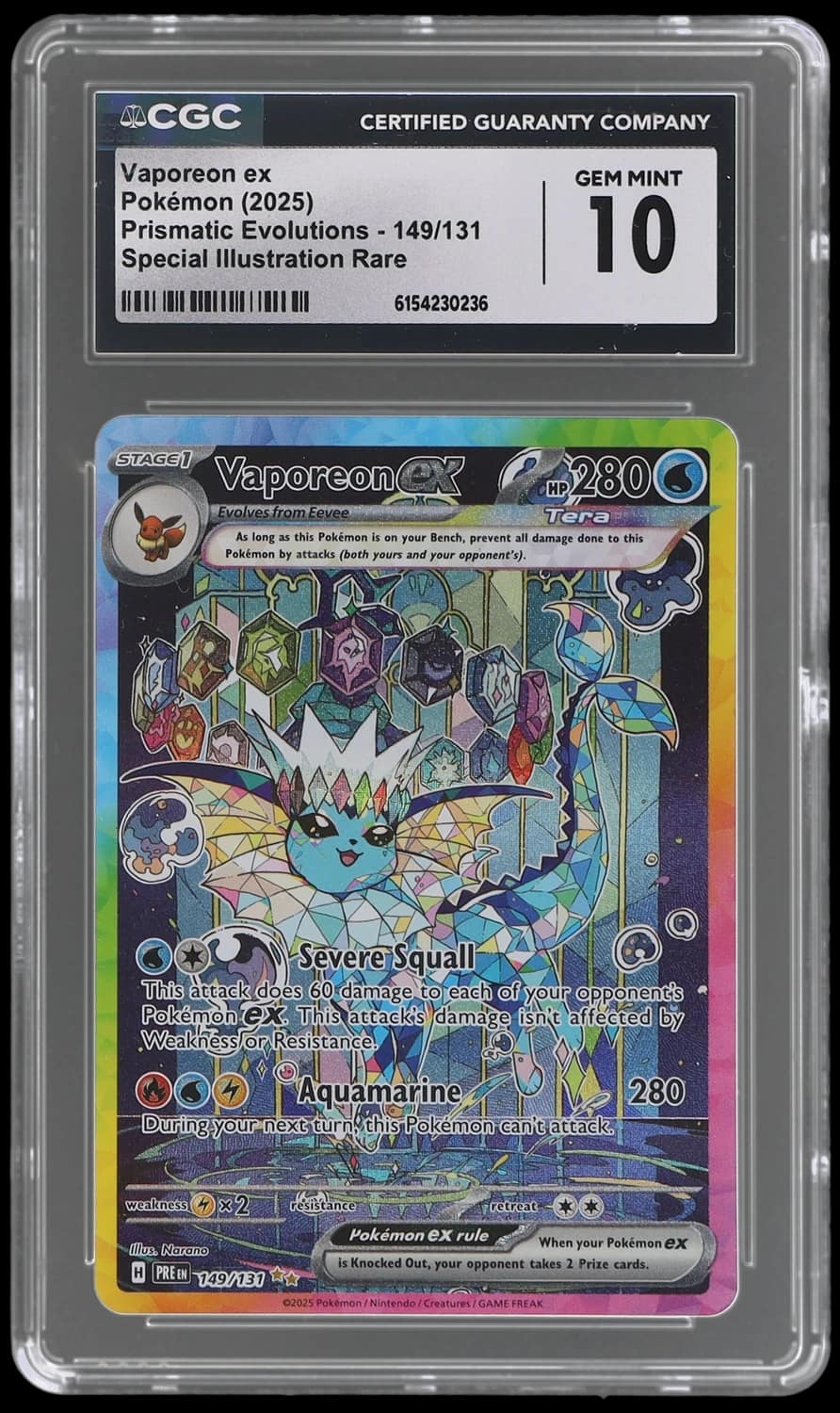 Vaporeon Ex