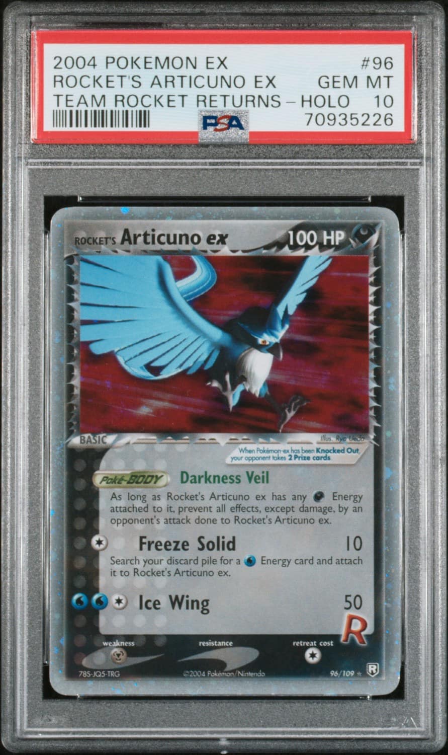 Rocket'S Articuno Ex