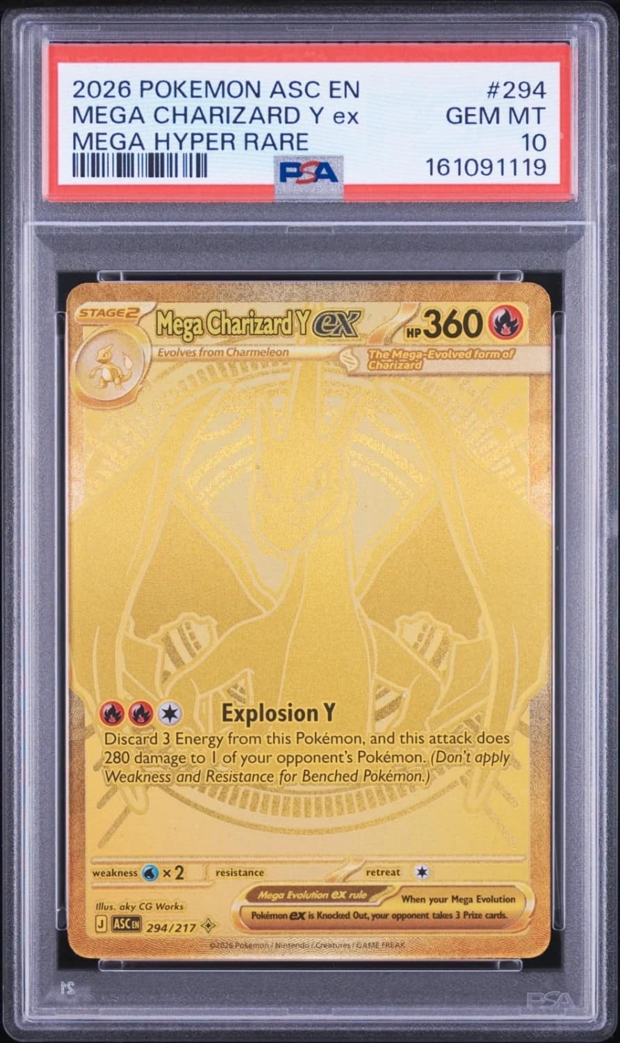 Mega Charizard Y Ex