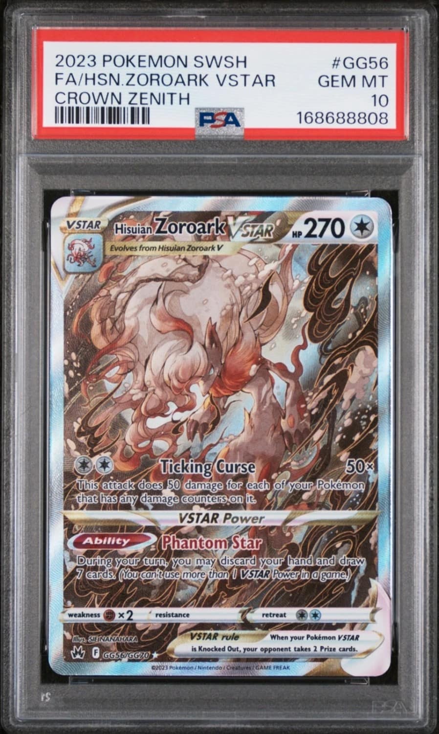 Hisuian Zoroark Vstar
