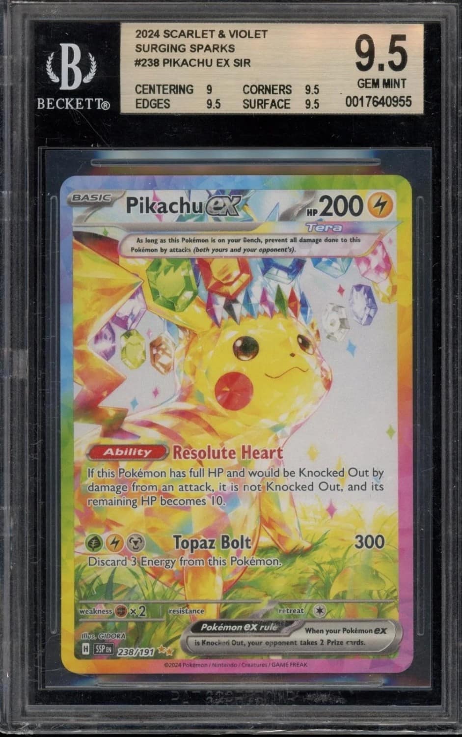 Pikachu Ex