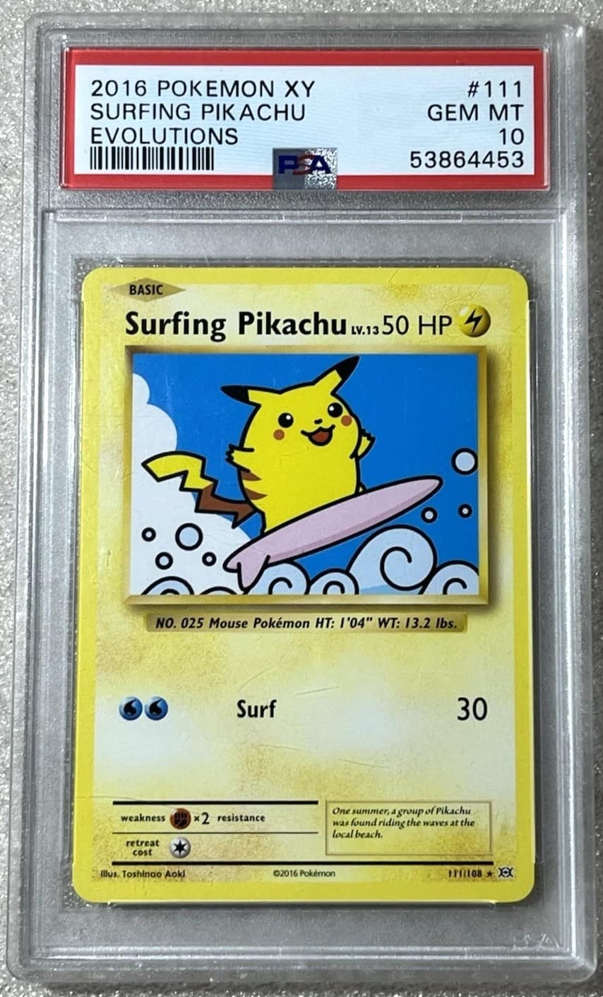 Surfing Pikachu